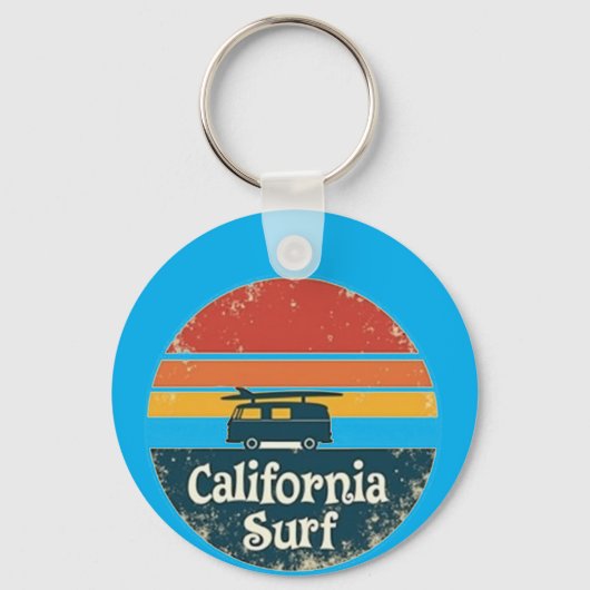 California surf schlüsselanhänger (Vorderseite)