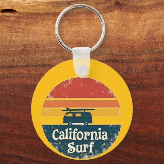California surf schlüsselanhänger (Rückseite)