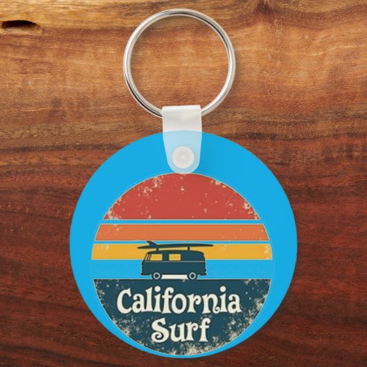 California surf schlüsselanhänger (Vorderseite)