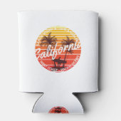 California Surf, Summer Beach vibes Dosenkühler (Rückseite)