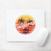 California Surf, Summer Beach vibes Mousepad (Mit Mouse)