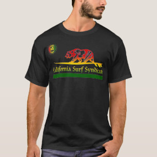 California Surf Syndicate Native Boardrider Rasta T-Shirt