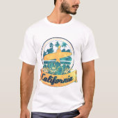 California Surfboard T-Shirt (Vorderseite)
