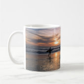 California Surfer bei Sunset Kaffeetasse (Links)