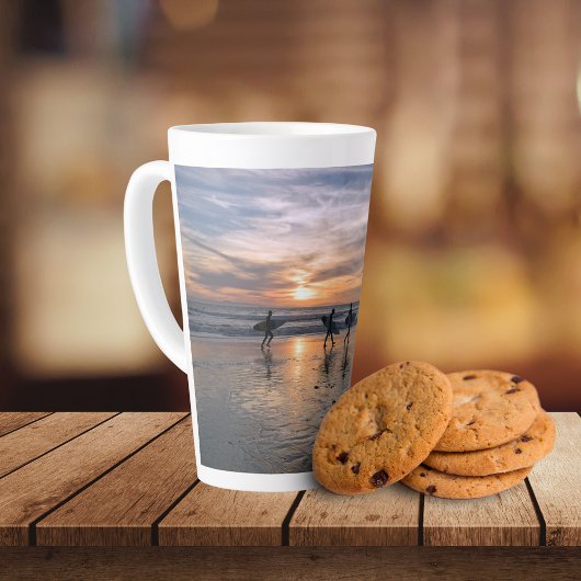 California Surfer bei Sunset Milchtasse