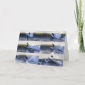 California Surfer Grußkarte Karte (Rückseite)