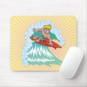 California Surfer Mouse Pad Mousepad (Mit Mouse)