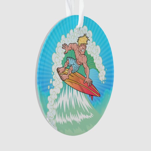 California Surfer Ornament (Vorderseite)