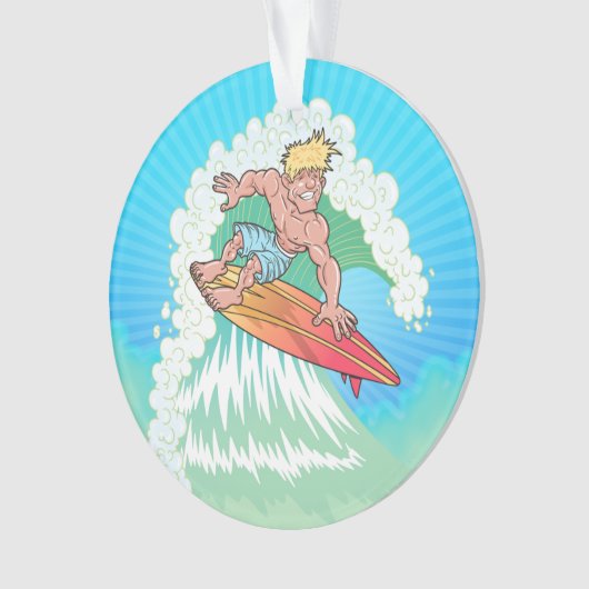 California Surfer Ornament (Vorderseite)