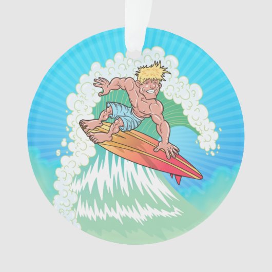 California Surfer Ornament (Vorderseite)