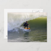 California Surfer Postcard Postkarte (Vorne/Hinten)