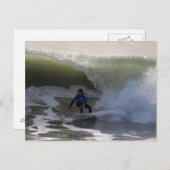 California Surfer Postcard Postkarte (Vorne/Hinten)