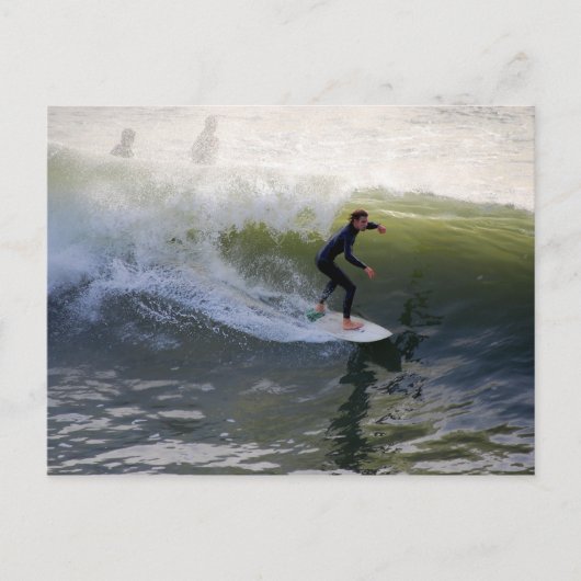 California Surfer Postcard Postkarte (Vorderseite)