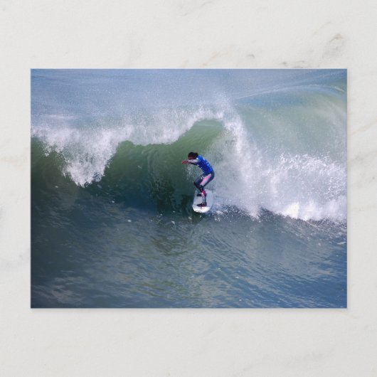 California Surfer Postcard Postkarte (Vorderseite)