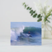 California Surfer Postcard Postkarte (Stehend Vorderseite)