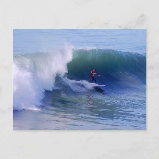 California Surfer Postcard Postkarte (Vorderseite)