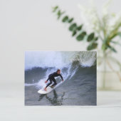 California Surfer Postcard Postkarte (Stehend Vorderseite)