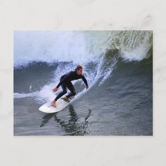 California Surfer Postcard Postkarte (Vorderseite)