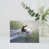 California Surfer Postcard Postkarte (Stehend Vorderseite)
