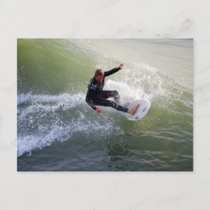 California Surfer Postcard Postkarte