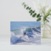 California Surfer Postcard Postkarte (Stehend Vorderseite)