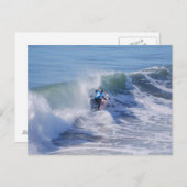 California Surfer Postcard Postkarte (Vorne/Hinten)