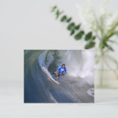 California Surfer Postcard Postkarte (Stehend Vorderseite)