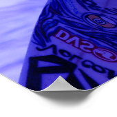 California Surfer Poster (Ecke)