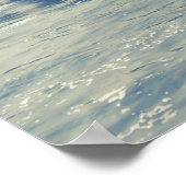 California Surfer Poster (Ecke)