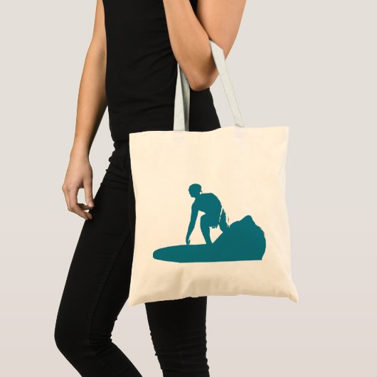 California Surfer Tote Bag Tragetasche (Vorderseite (Produkt))