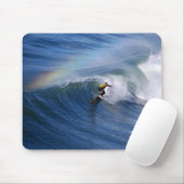 California Surfer unter einem Regenbogenmousepad Mousepad (Mit Mouse)