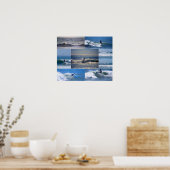 California Surfers Collage Poster (Küche)