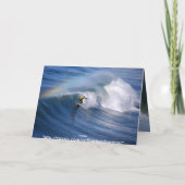 California Surfers Grußkarte Karte (Rückseite)