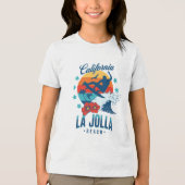 California Surfing La Jolla Tri-Blend Shirt (Vorderseite)