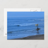 California surfing postkarte (Vorne/Hinten)