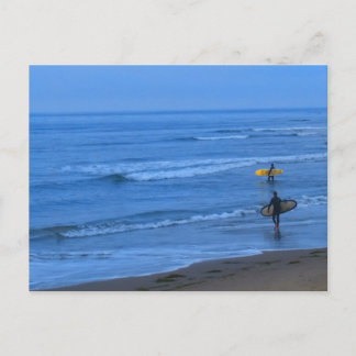 California surfing postkarte