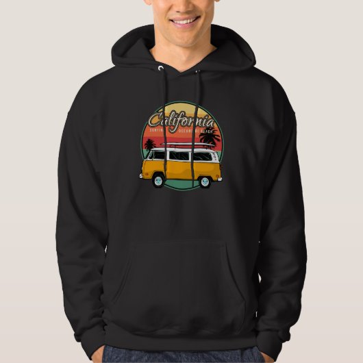 California Surfstrand Hoodie (Vorderseite)