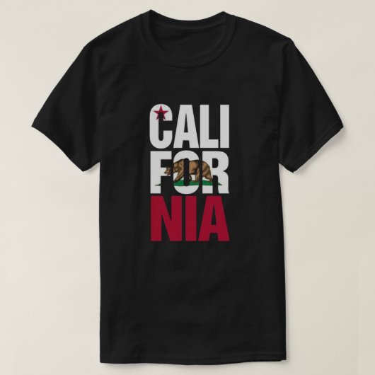 California T - Shirt (Design vorne)