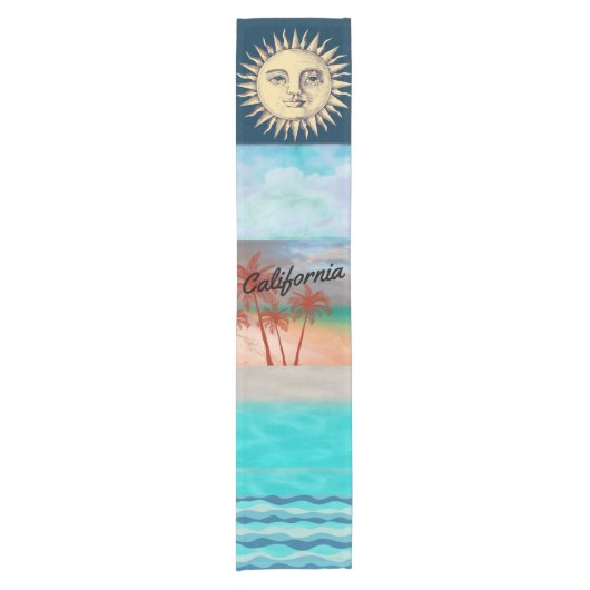 California Table Runner Kurzer Tischläufer (Vorderseite)