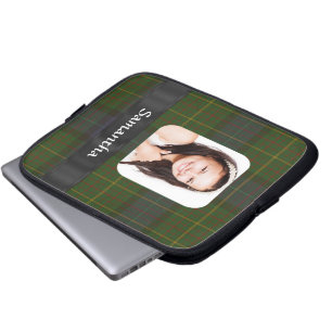 California Tartan kariert Foto Template Laptopschutzhülle