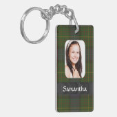 California Tartan kariert Foto Template Schlüsselanhänger (Vorderseite links)