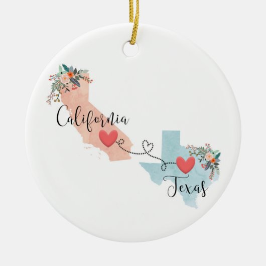 California Texas Ornament  (Vorne)