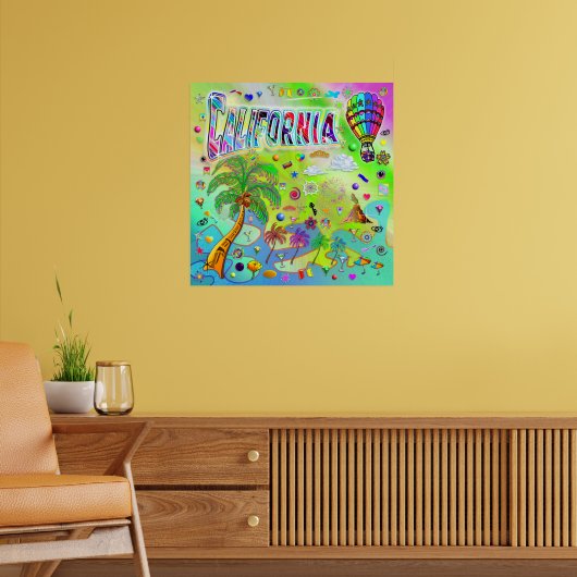 California Timeless Melody Poster (Wohnzimmer 2)