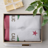 California tissue paper, Californian Flag Seidenpapier (Geschenk)