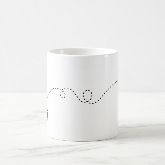 California to Iowa - Heart2Heart Coffee Tasse (Mittel)