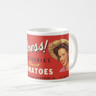 California Tomaten-Tasse Kaffeetasse