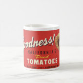 California Tomaten-Tasse Kaffeetasse (Mittel)