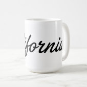 California Träumen Kaffeetasse (VorderseiteRechts)