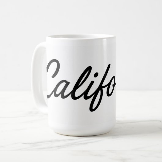 California Träumen Kaffeetasse (Vorderseite Links)