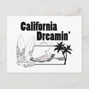 California Träumerei Postkarte
